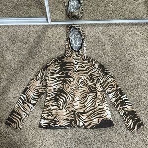 Bogner Zebra Print Ski Jacket